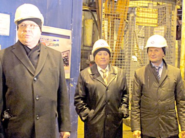 Алексей Шеин: «В целом работы идут с опережением строительного графика». фото автора. «усольская газета»