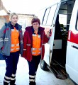 Екатерина Анатольевна Кличникова и Лидия Васильевна Ратке готовы отправиться на очередной вызов. Фото автора. «усольская газета»
