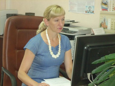 Ирина Мартыненко за работой