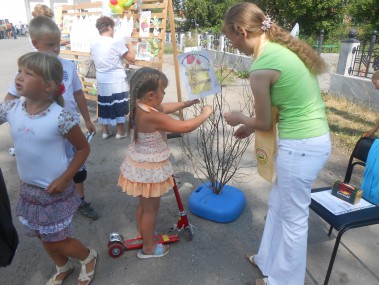 Маленькие читатели библиотеки очень активно участвовали в конкурсах.