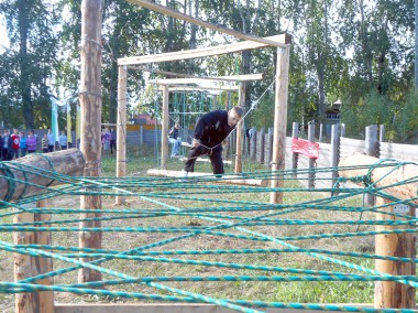 На полосе препятствий тренироваться смогут все желающие.  фото автора. «усольская газета»
