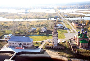 Усолье, вид с вертолета. фото из интернета В. Е. Заровнянных. «усольская газета»