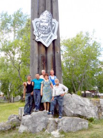 Ермак вернулся на прежнее место.  Фото автора. «усольская газета»